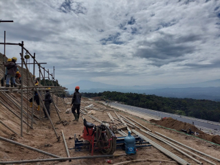 pemasangan scaffolding